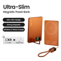 10000mAh Magnetic Power Bank 15W Wireless Charger, 20W PD Fast Charging Portable Battery Pack for MagSafe iPhone 12–17 Pro & Apple Watch