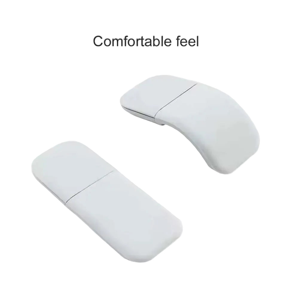 Wireless Ergonomic Mouse Folding Bluetooth Mouse Bluetooth Foldable Wireless Ergonomic Arc Touch Computer Mouse Silent PC Mouse